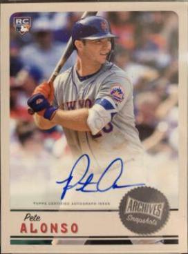 Pete Alonso [Autograph] #AS-PA