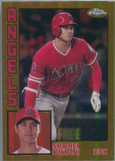 Shohei Ohtani [Gold Refractor] #84TC-25