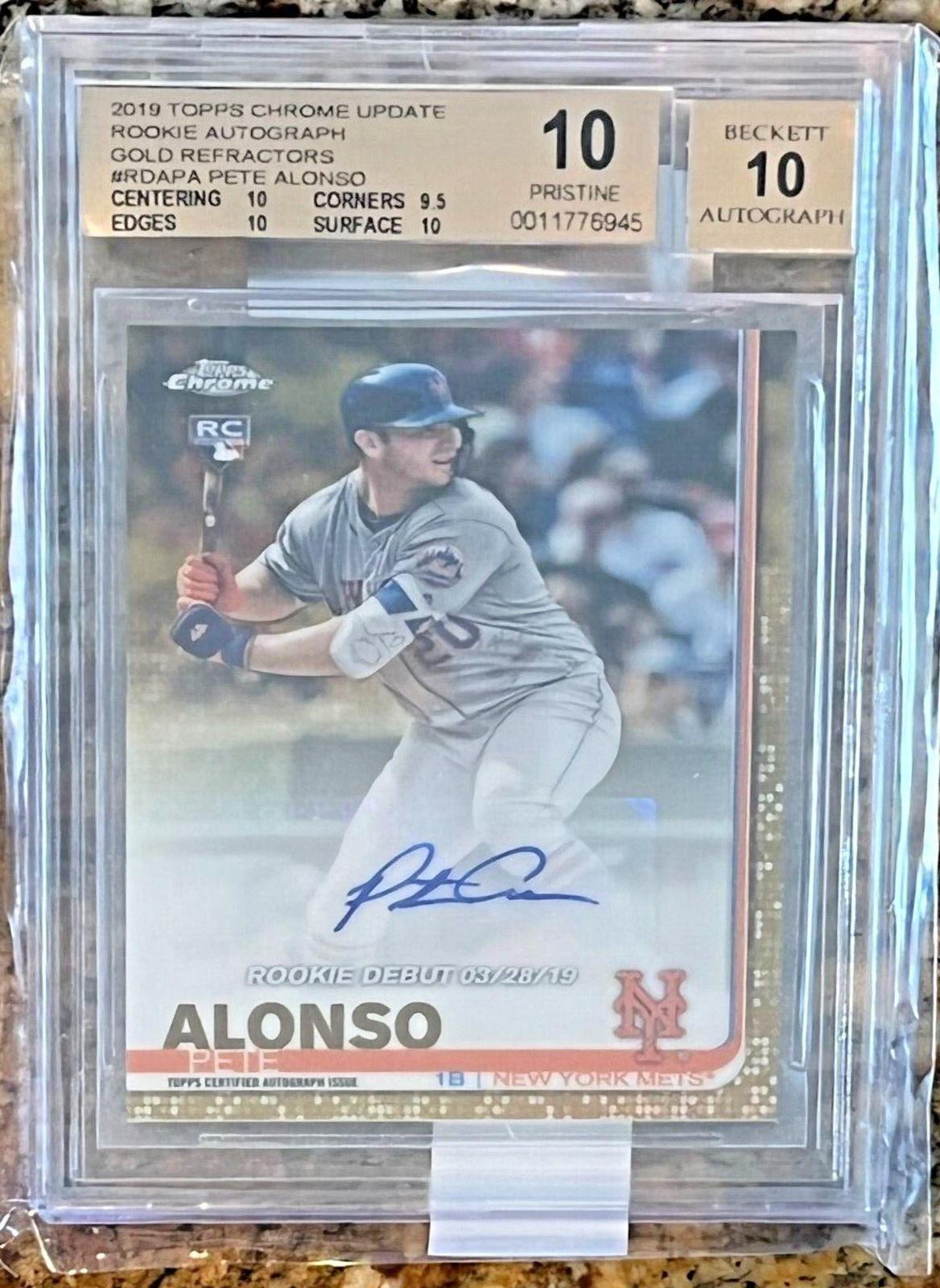 Pete Alonso [Gold Refractor] #PA