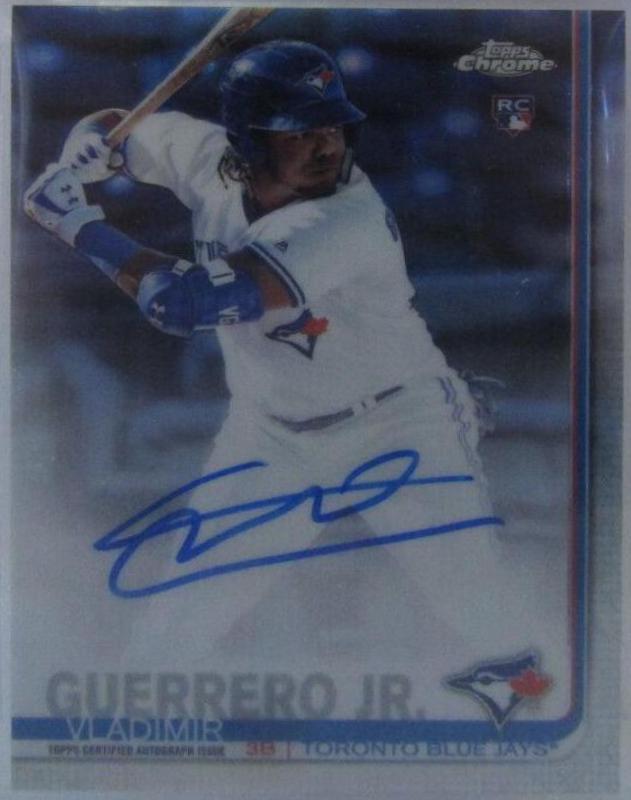 Vladimir Guerrero Jr. [Orange Refractor] #VG