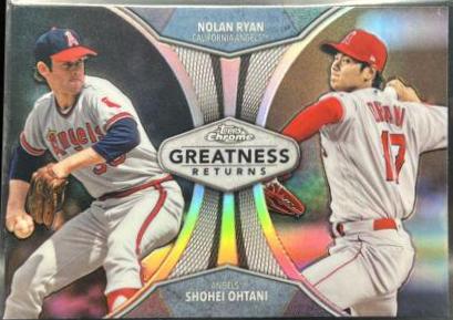 Nolan Ryan, Shohei Ohtani [Orange Refractor] #GRE-3