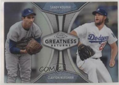 Sandy Koufax, Clayton Kershaw #GRE-15