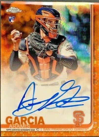 Aramis Garcia [Orange Wave Refractor] #RA-AGA