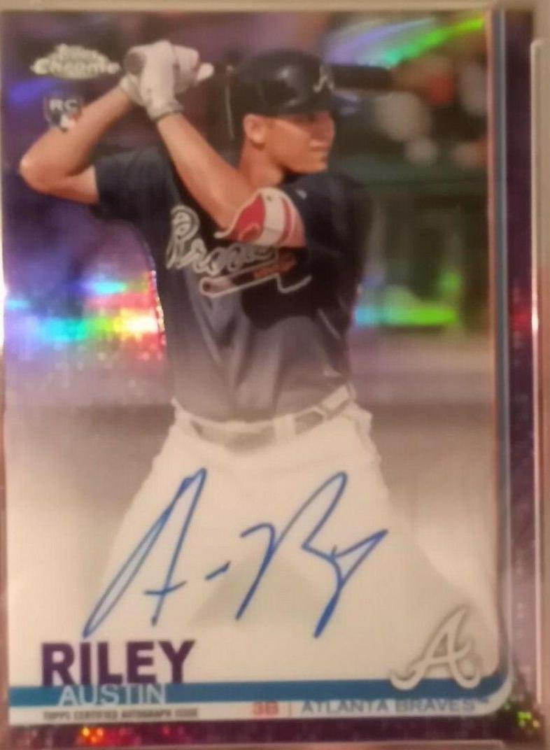 Austin Riley [Purple Refractor] #RA-AR
