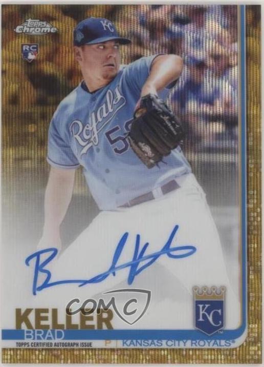 Brad Keller [Gold Wave Refractor] #RA-BK