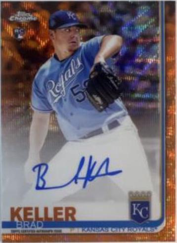 Brad Keller [Orange Wave Refractor] #RA-BK