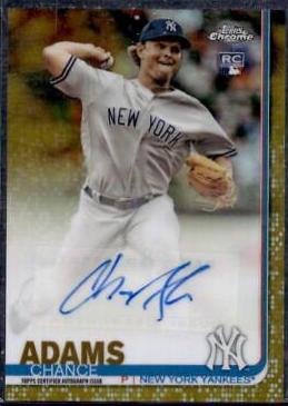 Chance Adams [Gold Refractor] #RA-CA