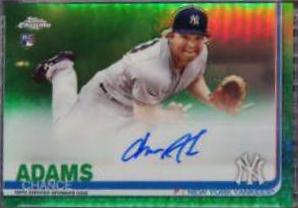 Chance Adams [Green Refractor] #RA-CA