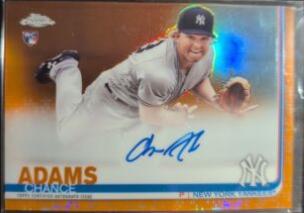 Chance Adams [Orange Refractor] #RA-CA