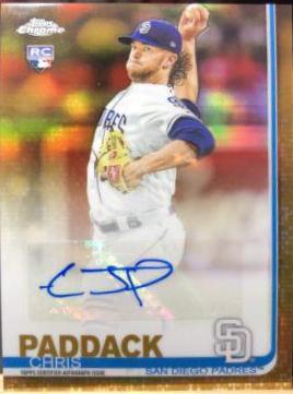 Chris Paddack [Orange Refractor] #RA-CPA
