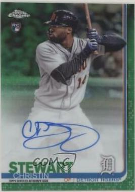 Christin Stewart [Green Refractor] #RA-CST