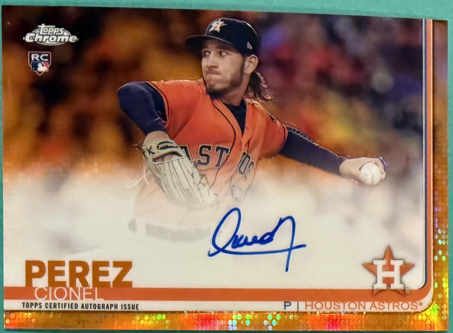 Cionel Perez [Orange Refractor] #RA-CP
