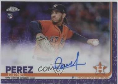 Cionel Perez [Purple Refractor] #RA-CP