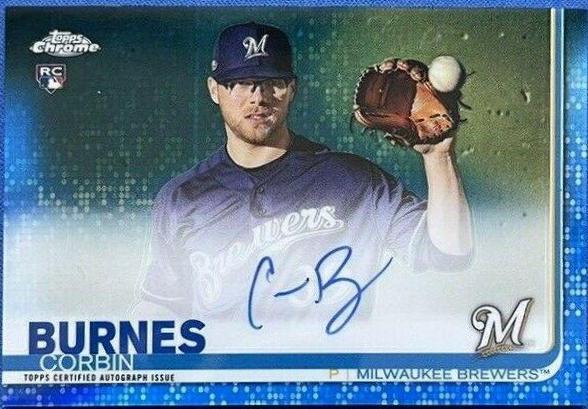 Corbin Burnes [Blue Refractor] #RA-CB