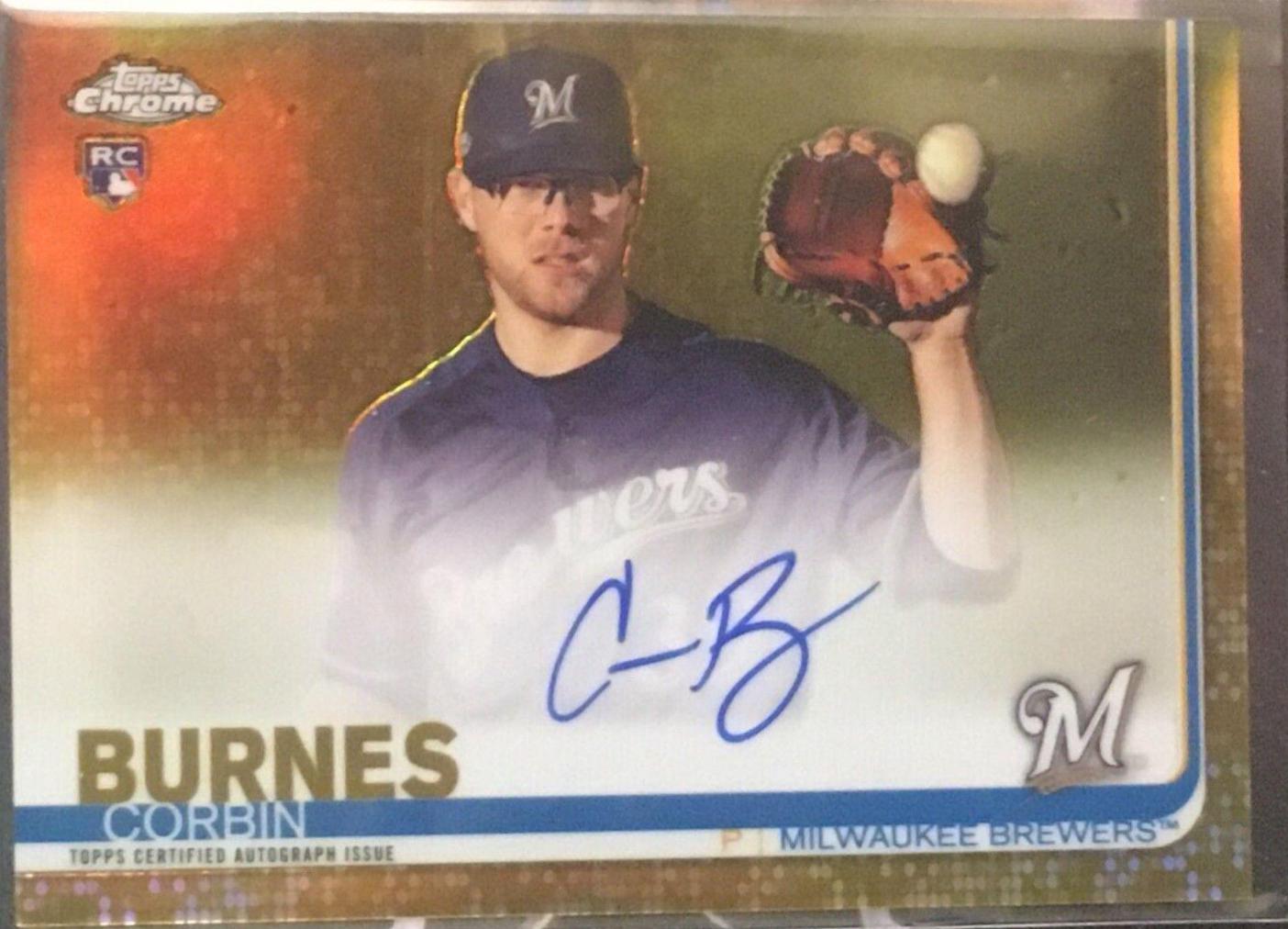 Corbin Burnes [Gold Refractor] #RA-CB