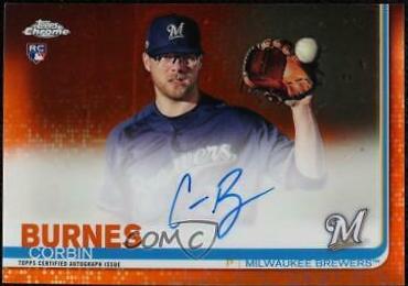 Corbin Burnes [Orange Refractor] #RA-CB