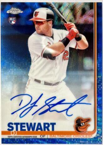 DJ Stewart [Blue Wave Refractor] #RA-DS