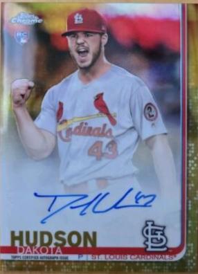 Dakota Hudson [Gold Refractor] #RA-DH