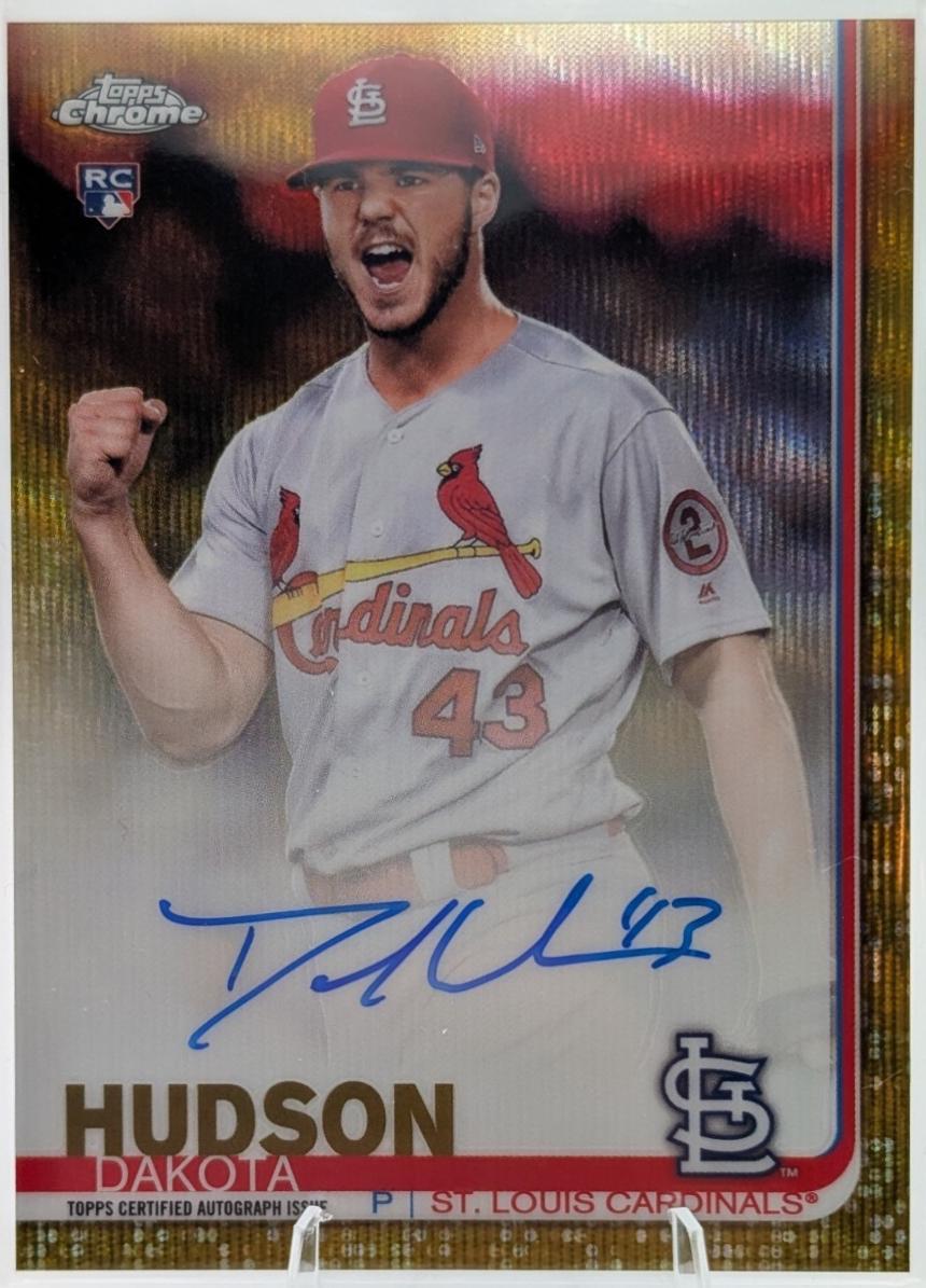 Dakota Hudson [Gold Wave Refractor] #RA-DH