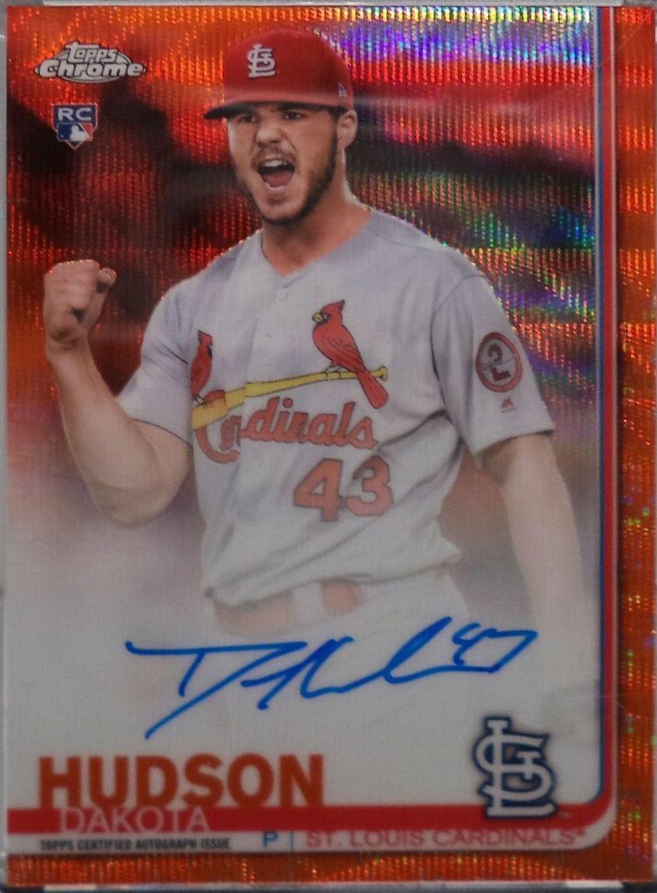 Dakota Hudson [Orange Wave Refractor] #RA-DH