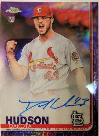 Dakota Hudson [Purple Refractor] #RA-DH