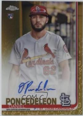 Daniel Poncedeleon [Gold Refractor] #RA-DP
