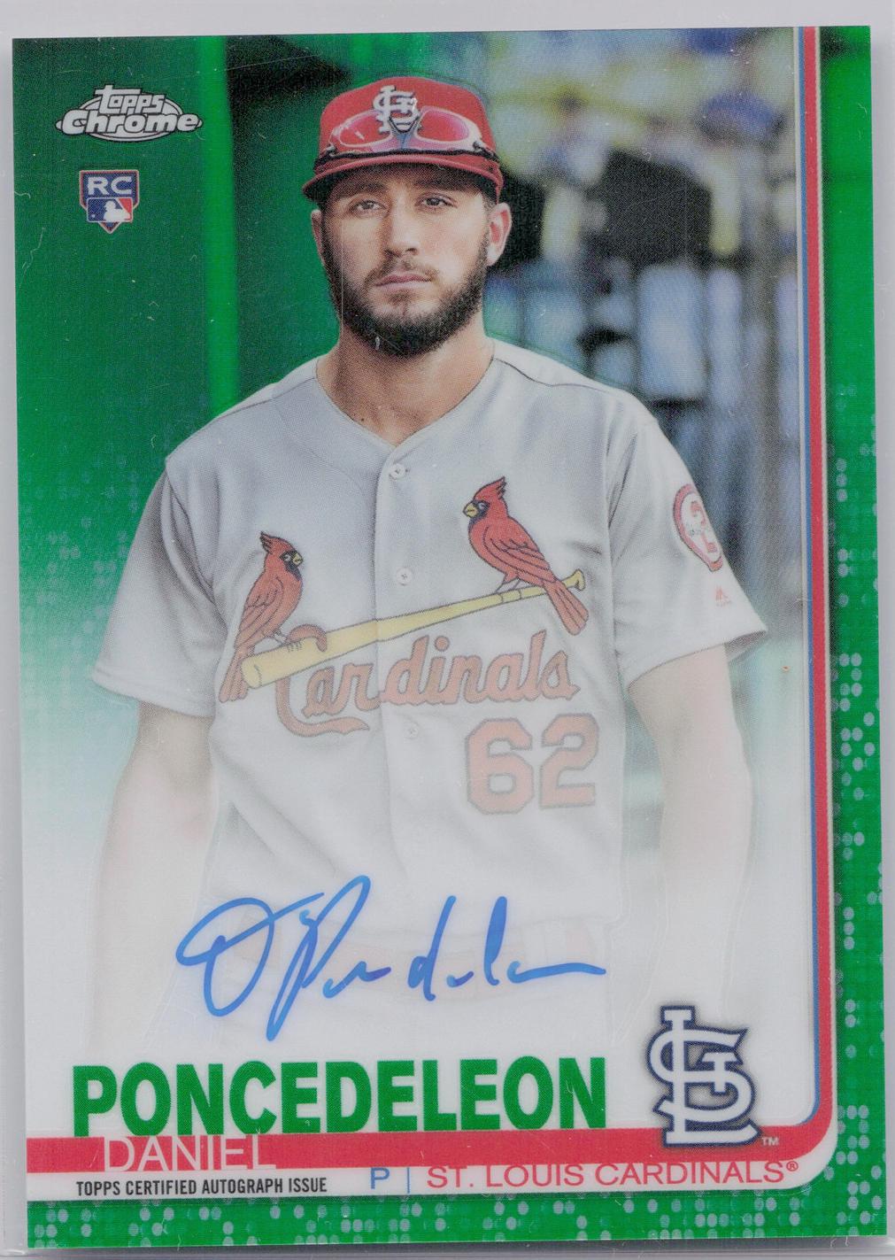 Daniel Poncedeleon [Green Refractor] #RA-DP