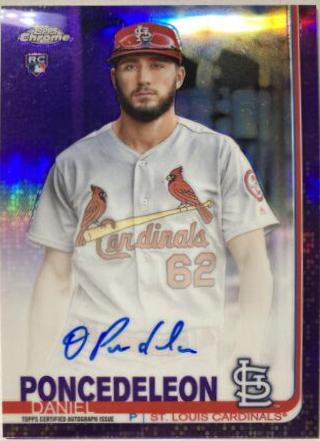 Daniel Poncedeleon [Purple Refractor] #RA-DP