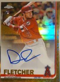 David Fletcher [Gold Wave Refractor] #RA-DF