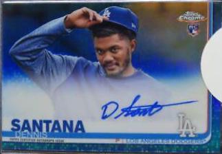 Dennis Santana [Blue Refractor] #RA-DSA