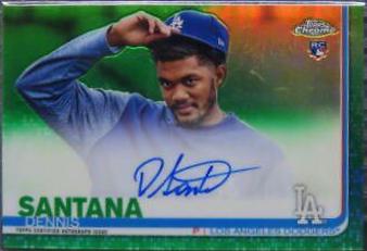 Dennis Santana [Green Refractor] #RA-DSA
