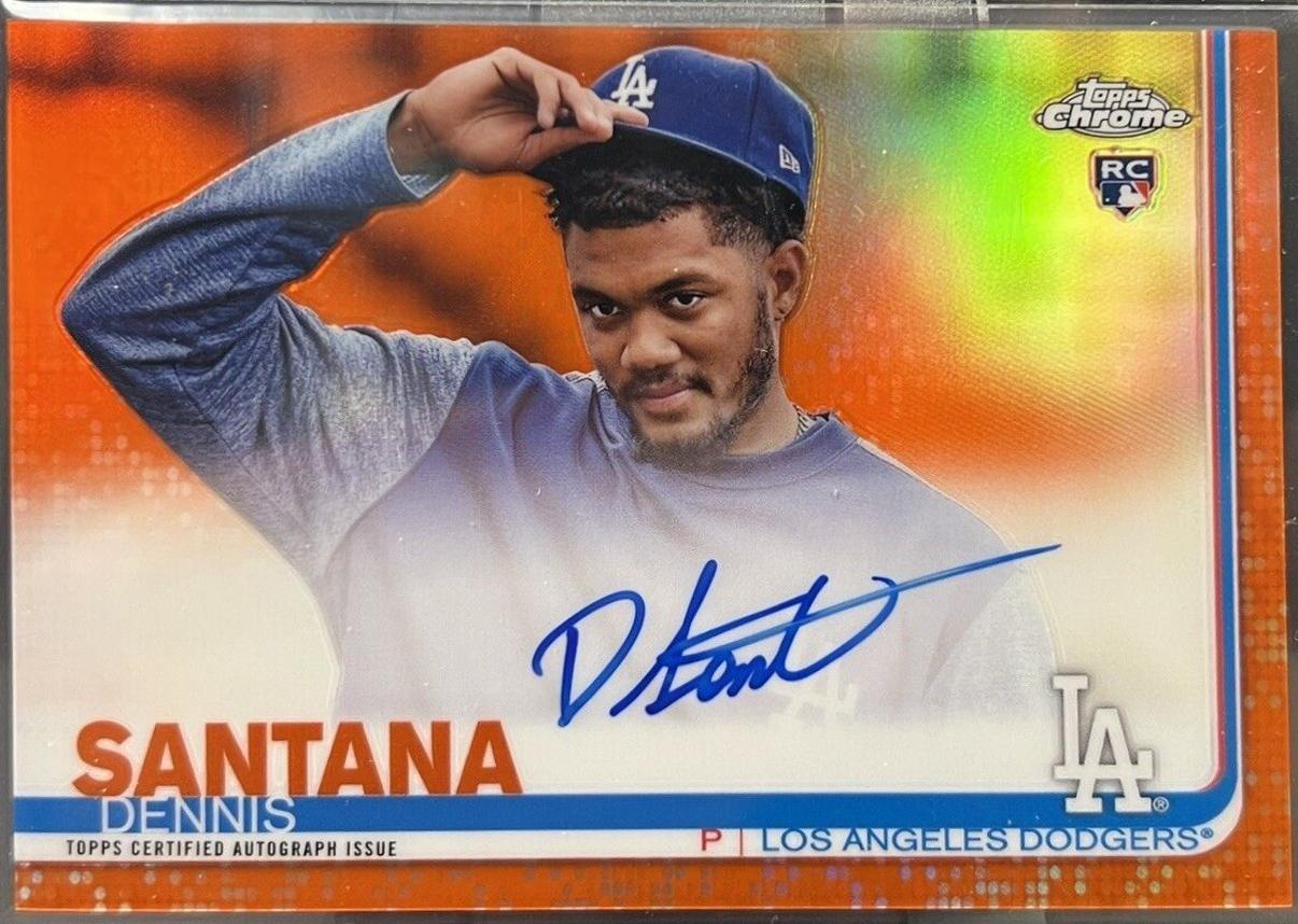 Dennis Santana [Orange Refractor] #RA-DSA