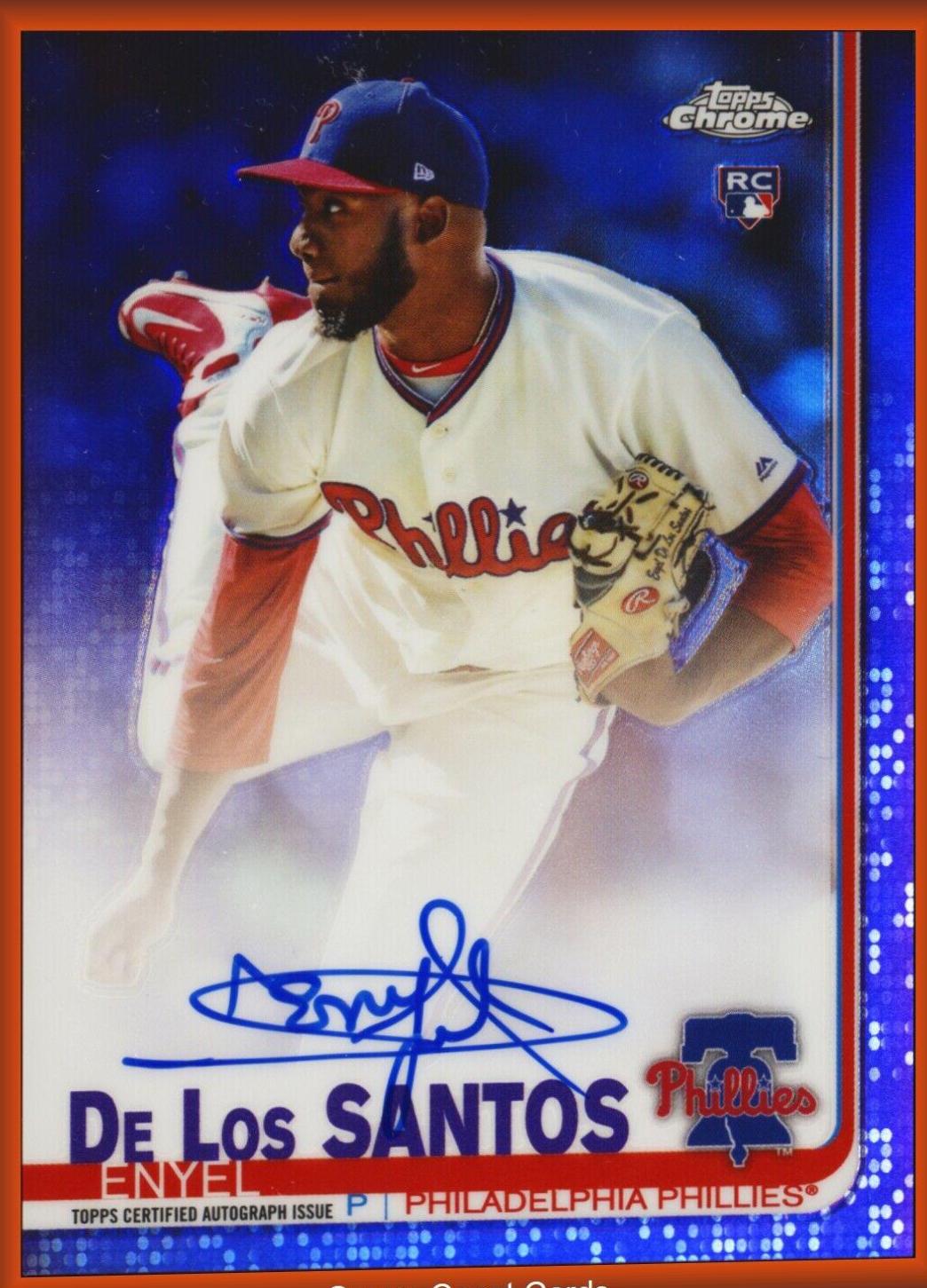 Enyel De Los Santos [Purple Refractor] #RA-EDL