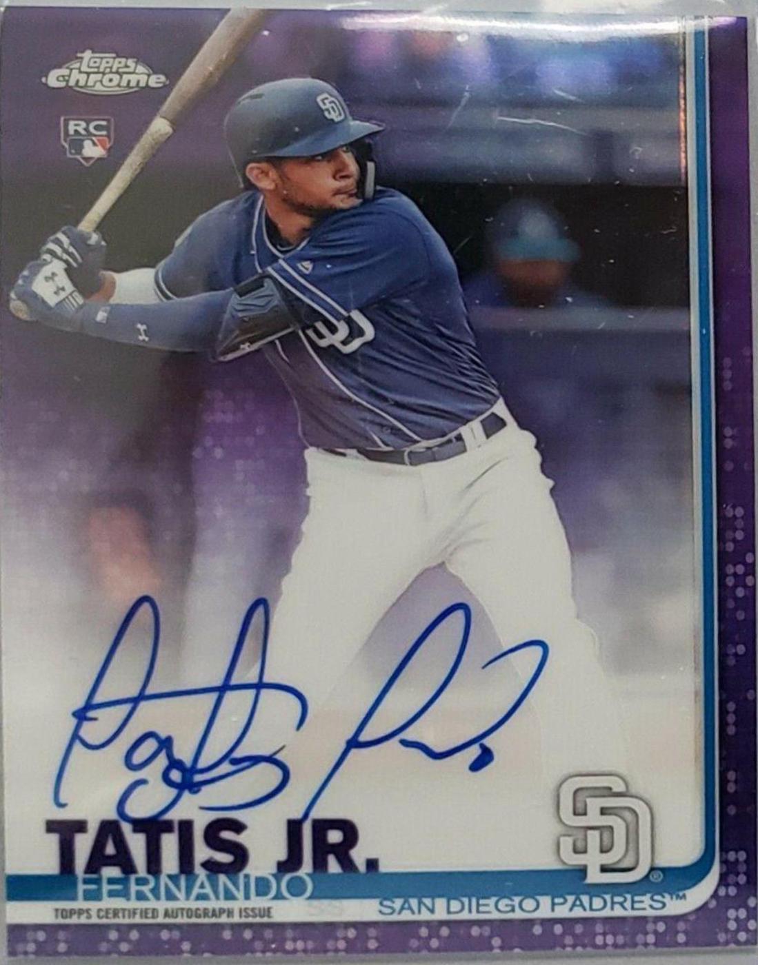 Fernando Tatis Jr. [Purple Refractor] #RA-FT