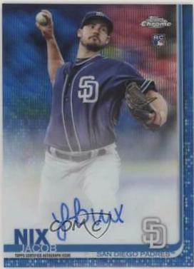 Jacob Nix [Blue Wave Refractor] #RA-JN