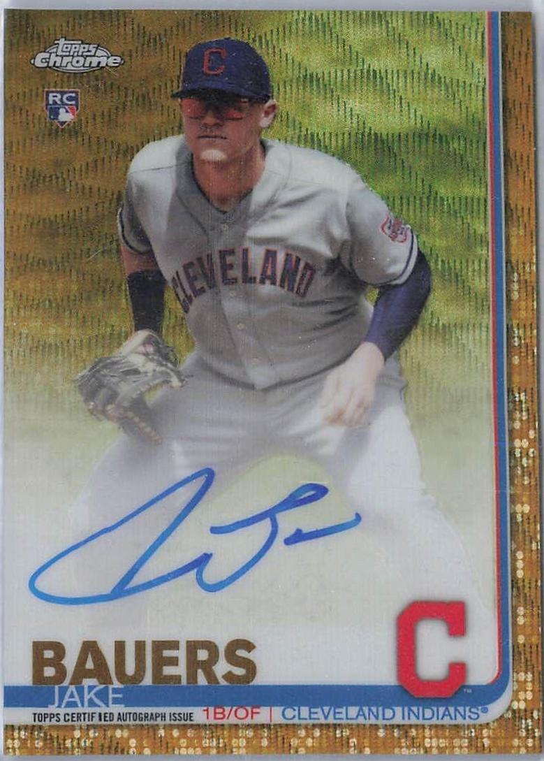 Jake Bauers [Gold Wave Refractor] #RA-JB