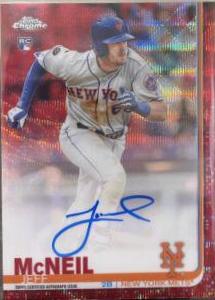Jeff McNeil [Red Refractor] #RA-JM