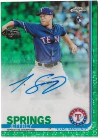 Jeffrey Springs [Green Refractor] #RA-JS