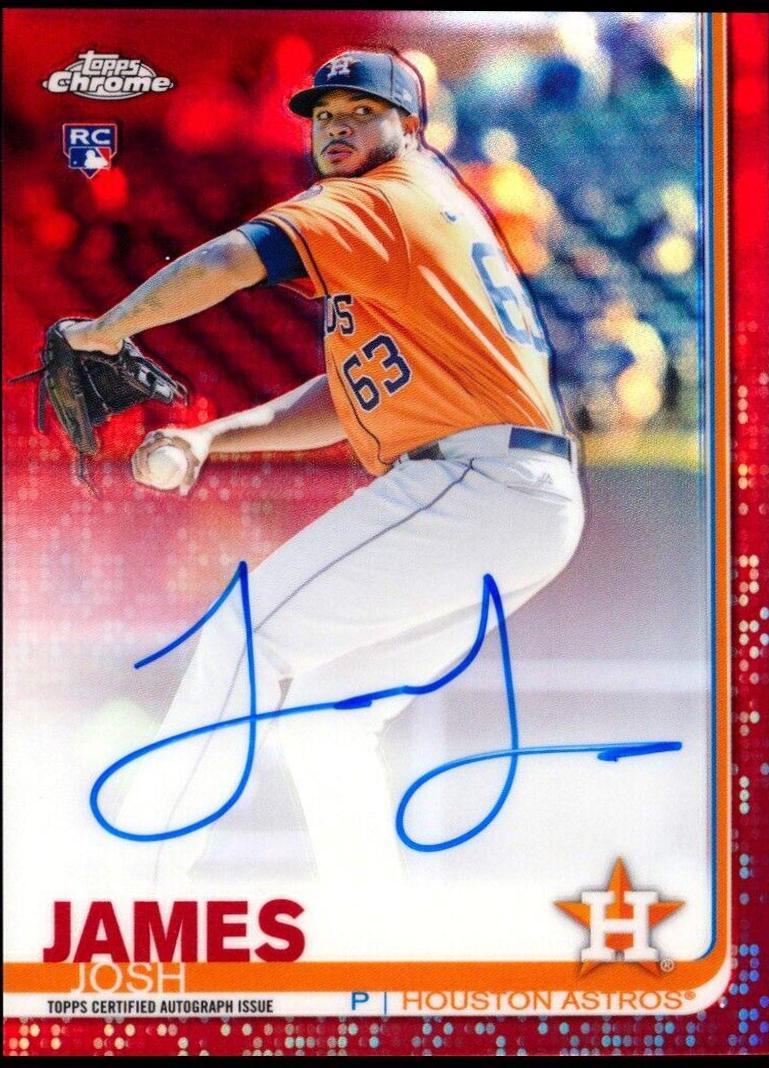 Josh James [Red Refractor] #RA-JJ