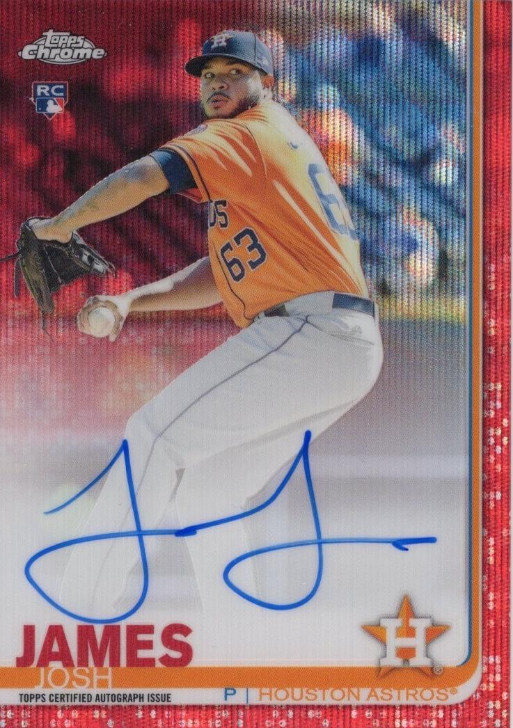 Josh James [Red Wave Refractor] #RA-JJ
