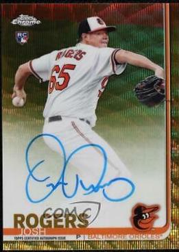 Josh Rogers [Gold Wave Refractor] #RA-JR