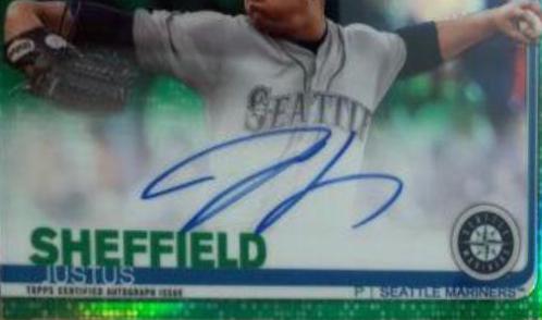 Justus Sheffield [Green Refractor] #RA-JSH