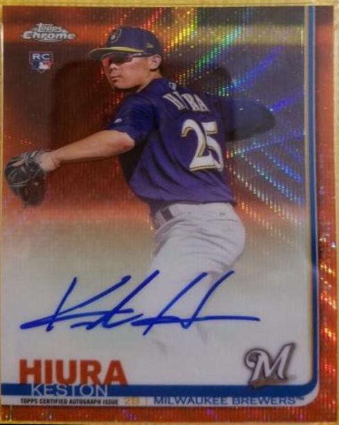 Keston Hiura [Orange Refractor] #RA-KH