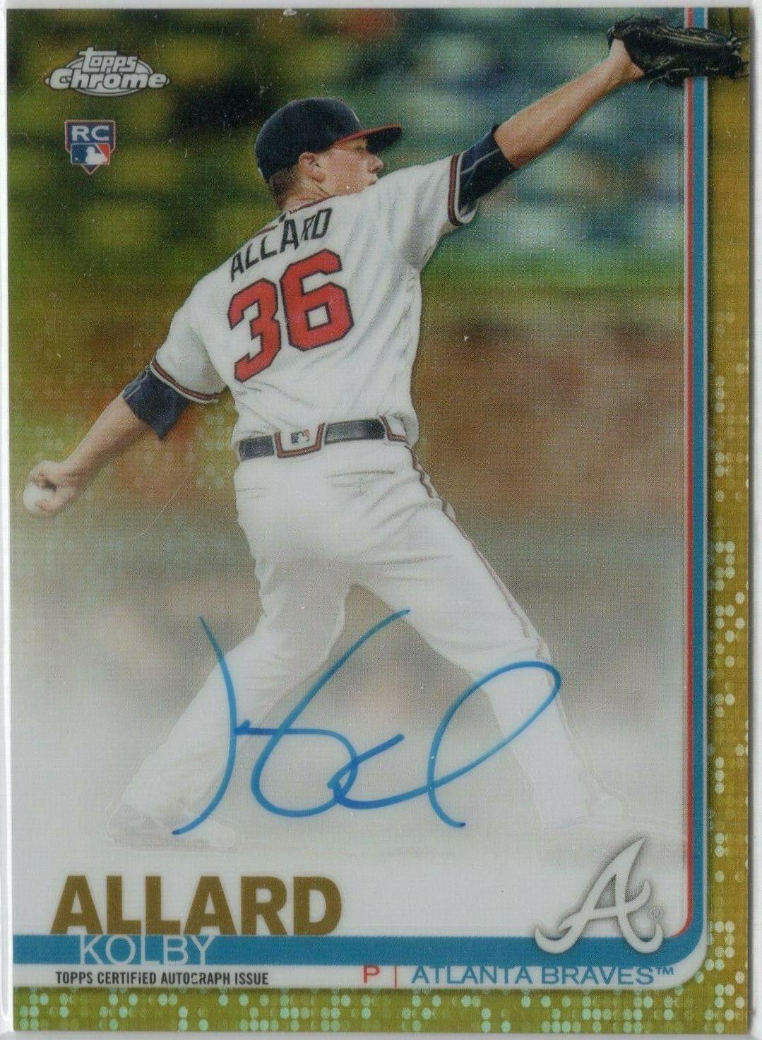 Kolby Allard [Gold Refractor] #RA-KA