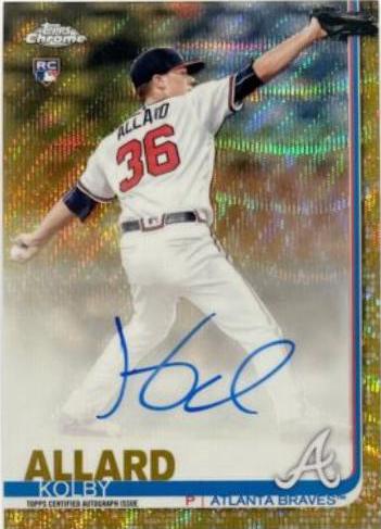 Kolby Allard [Gold Wave Refractor] #RA-KA