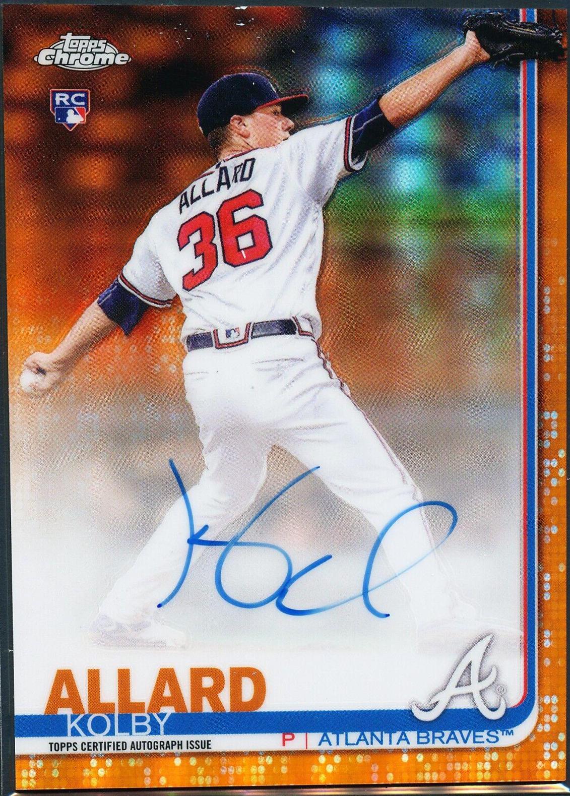 Kolby Allard [Orange Refractor] #RA-KA