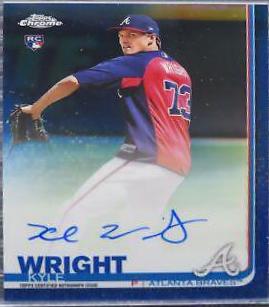 Kyle Wright [Blue Refractor] #RA-KW