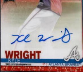 Kyle Wright [Orange Wave Refractor] #RA-KW