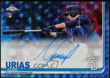 Luis Urias [Blue Wave Refractor] #RA-LU