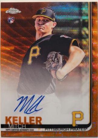 Mitch Keller [Orange Wave Refractor] #RA-MKE